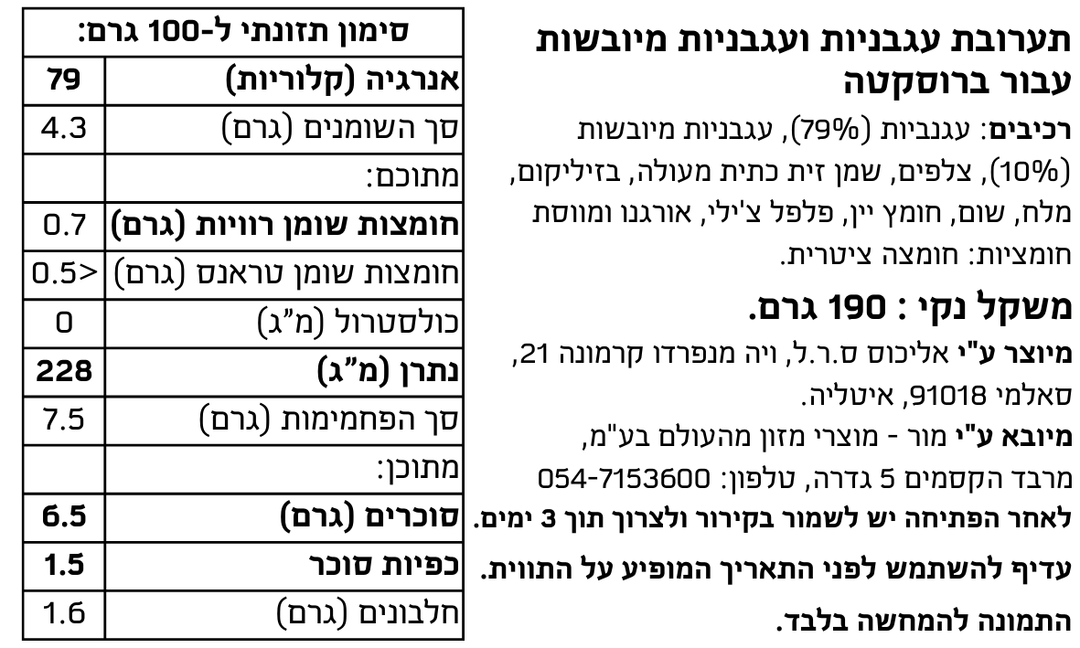 תערובת עגבניות ועגבניות מיובשות עבור ברוסקטה