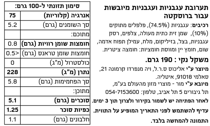 תערובת עגבניות ועגבניות מיובשות עבור ברוסקטה