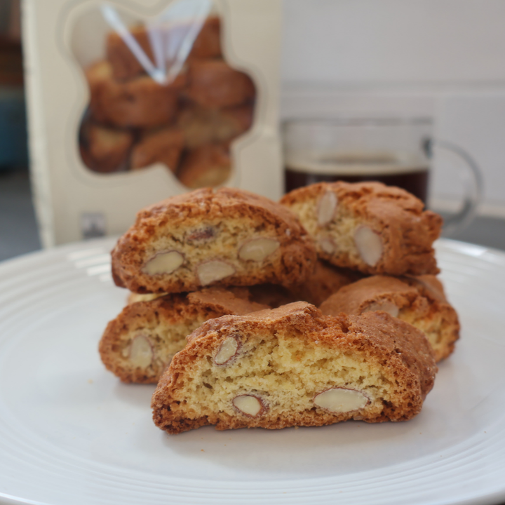 עוגיות קטונצ'יני בסגנון טוסקני עם שקדים